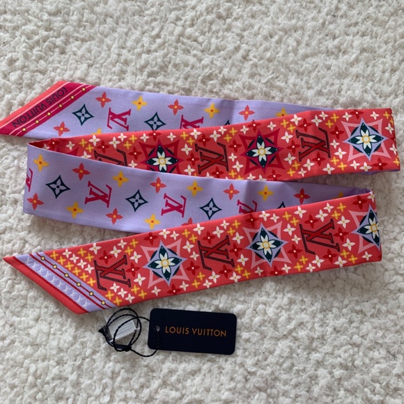 NEW LOUIS VUITTON FLOWERS FOREVER BANDEAU - M77684 - Picture 6 of 13